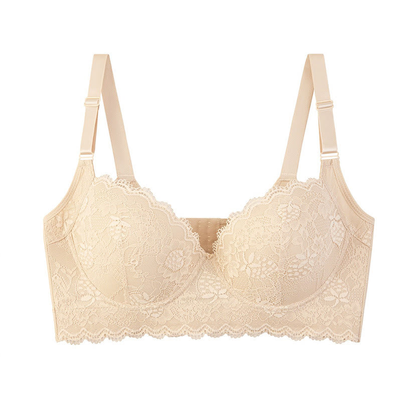 Elegante BHs aus Spitze mit vollständiger Abdeckung - Nackt - 50 - F - image 5