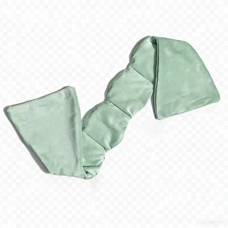 Schlafmaske mit Druckausgleich durch Schwerkraftperlen - Grün - Einheitsgröße - image 7