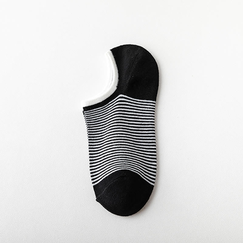 Bambusfarbene, unsichtbare Socken (5 Paar) - E - EU39-44 (US5-10) - image 6