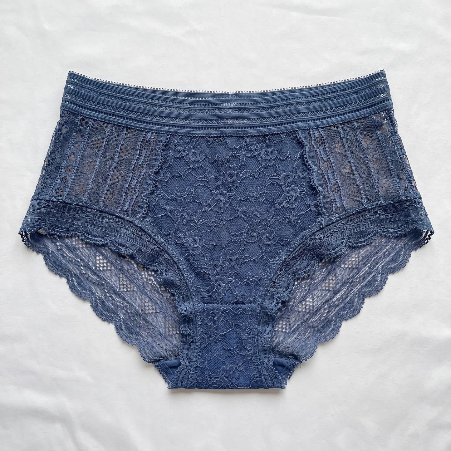 Slip aus Vollspitze (2er-Pack) - Blau - 5XL - image 4