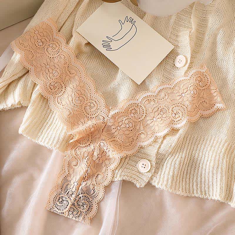 Romantische String-Tangas mit Blumenmuster und Spitze (3er-Pack) - image 12