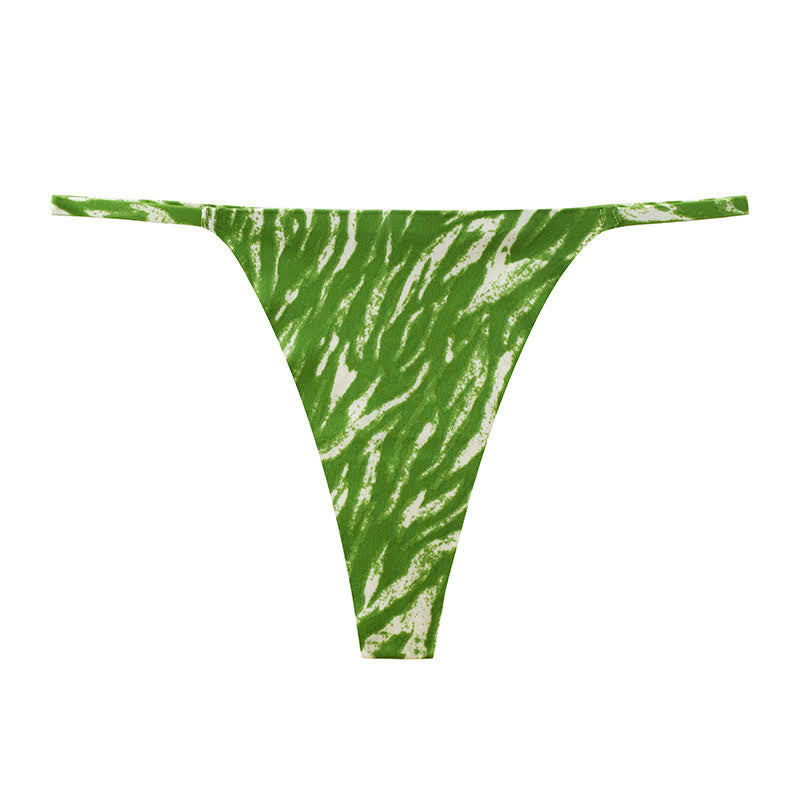 Wild Stripe String-Slips (3er-Pack) - Hellgrün - XL - image 13