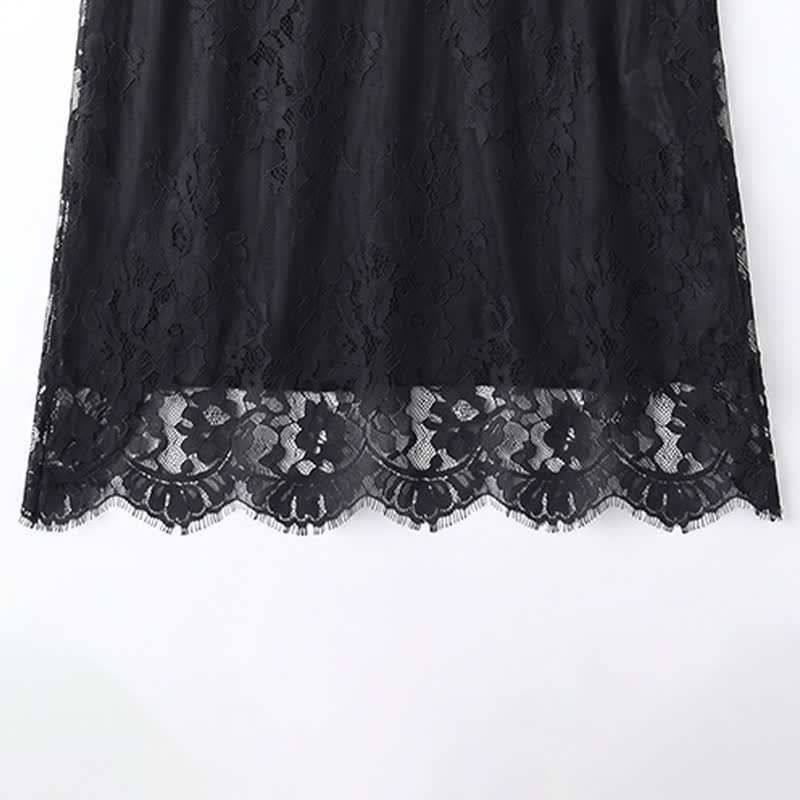 Bluse aus Spitzenmesh in Übergröße - image 6