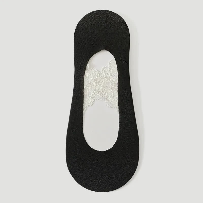 Spitze, atmungsaktive, unsichtbare Socken (3 Paar) - Schwarz-A - EU35-39 (US2-6) - image 11