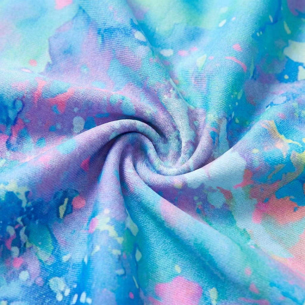 Zweiteiliges Badekleid im Batik-Look - image 9