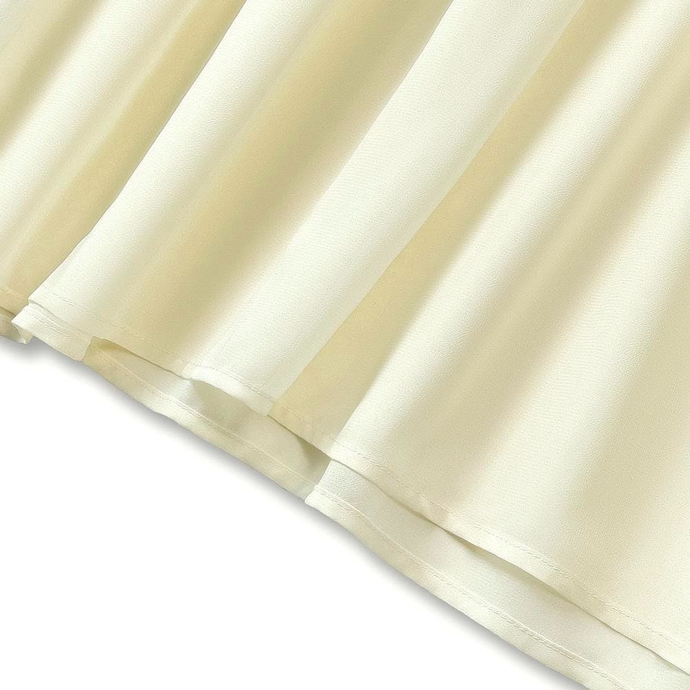 Midikleid in Übergröße mit kontrastierendem Saum - image 4