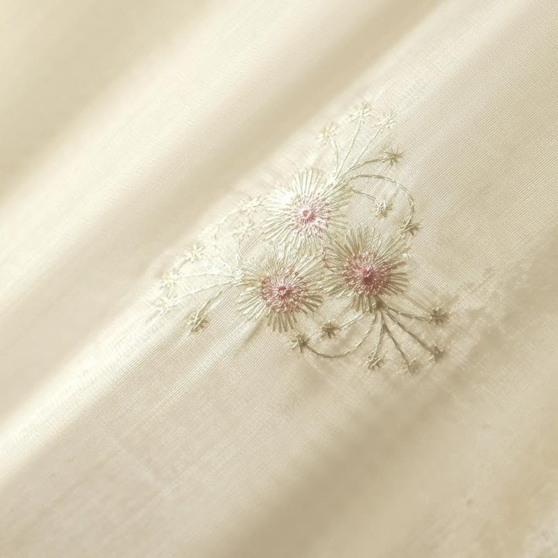 Bluse in Übergröße mit floralem Spitzenmuster und strukturiertem Ausschnitt - image 5
