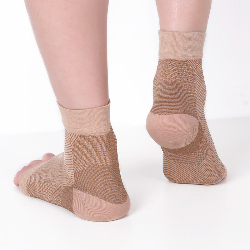 Knöchelbandage mit Fußstütze und Schutz in Übergröße