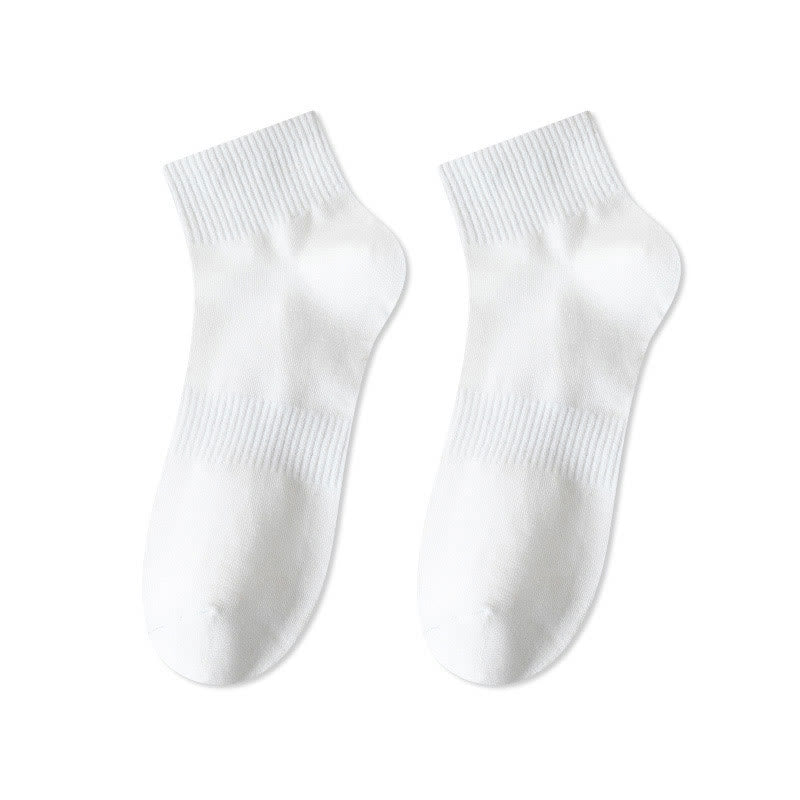 Atmungsaktive Viertelsocken aus weicher Baumwolle in Übergröße (7 Paar)