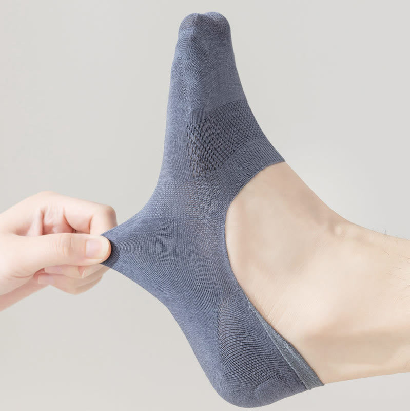 Elastische Füßlinge aus Netzstoff in Übergröße (5 Paar)