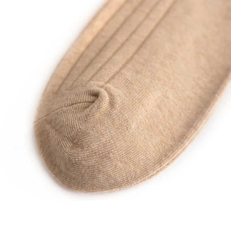 Crew-Socken mit einfarbigen Streifen in Übergröße (3 Paar)