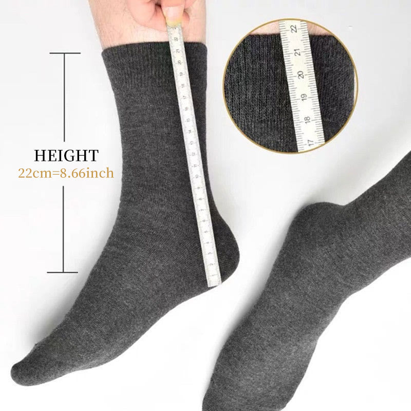 Weiche, einfarbige Viertelsocken in Übergröße (5 Paar)