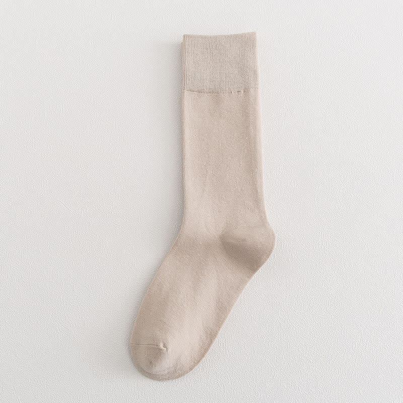 Weiche, strapazierfähige Crew-Socken in Übergröße (8 Paar) - Nackt - EU35-39 (US4,5-8) - image 14