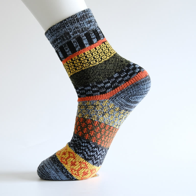 Dicke Wollviertelsocken (5 Paar) - Seeblau - EU38-44 (US5-10) - image 5