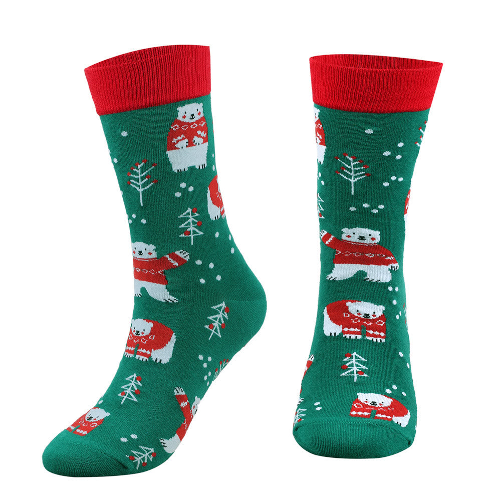 Weihnachtliche, weiche Socken (5 Paar) - image 8