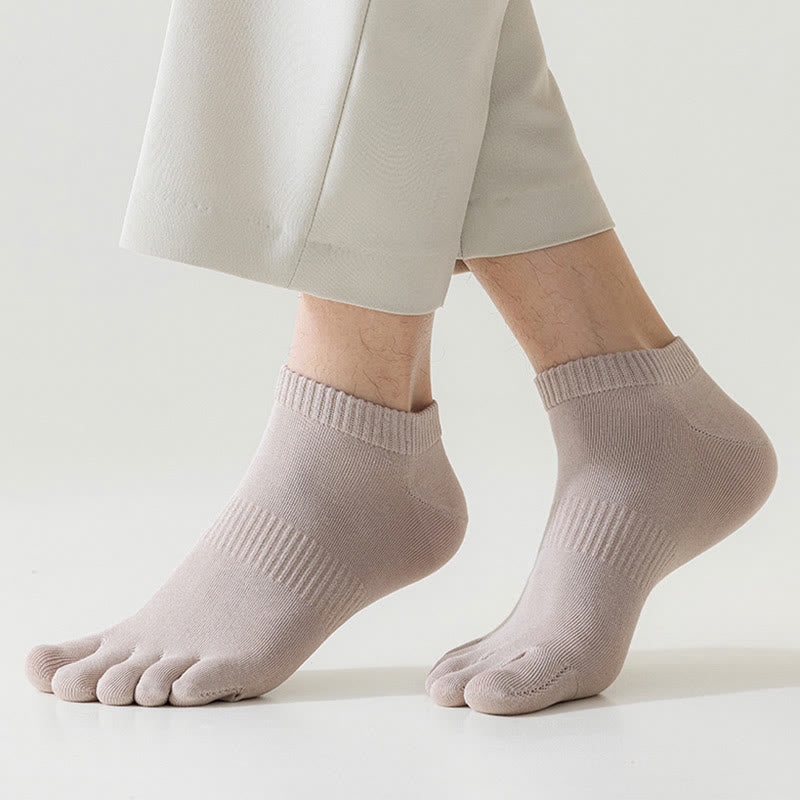Socken zur Ausrichtung der fünf Zehen in Übergröße (5 Paar)