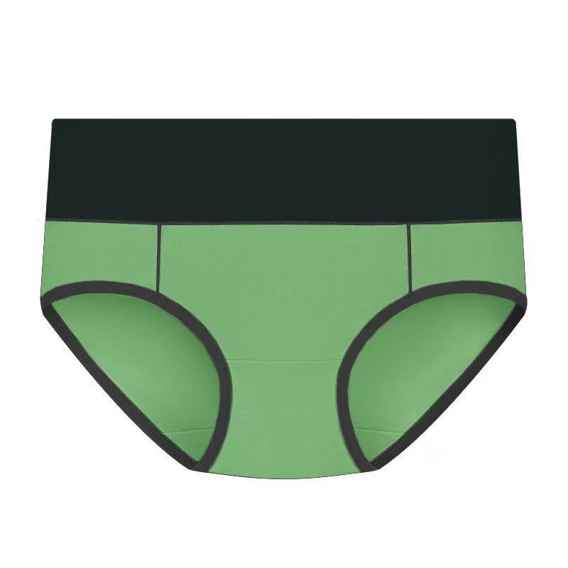 Antibakterielle Baumwoll-Slips mit hoher Taille in Übergröße (5 Paar)