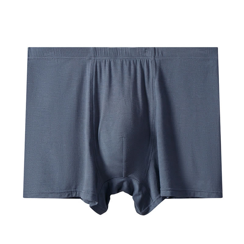Modal-Boxershorts mit hoher Taille in Übergröße (1 Paar) - Dunkelgrau - 13XL - image 9