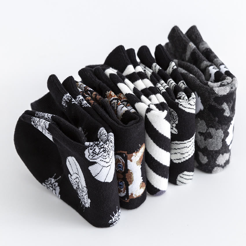 Baum-Knöchelsocken (5 Paar) - image 8