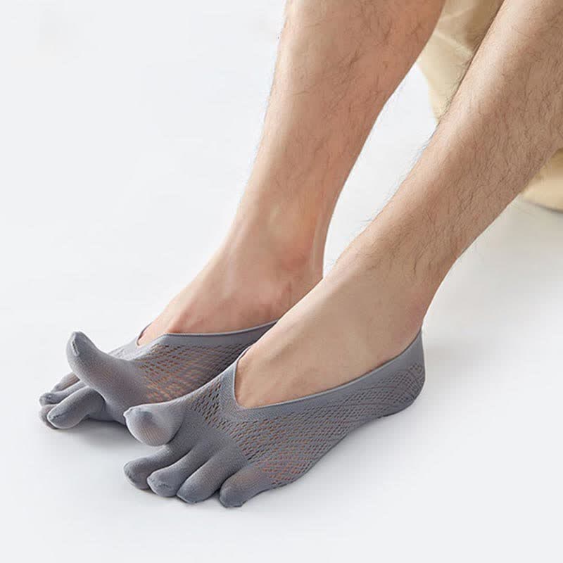 Socken zur Ausrichtung der fünf Zehen in Übergröße (6 Paar)