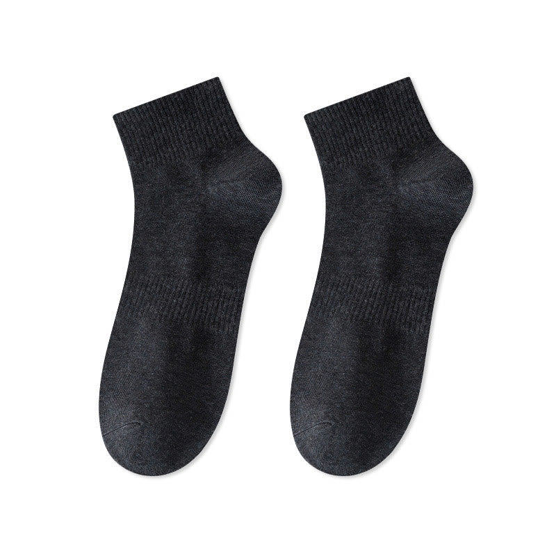 Atmungsaktive Viertelsocken aus weicher Baumwolle in Übergröße (7 Paar)