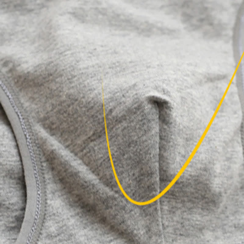 Hüftslips aus elastischer Baumwolle in Übergröße (2er-Pack)