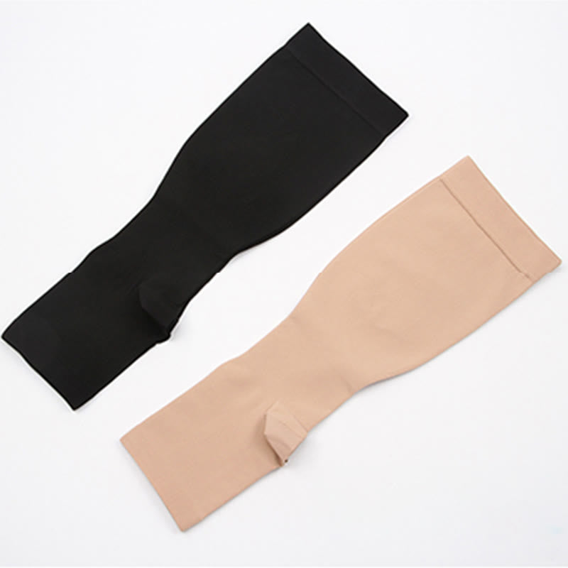 Unisex-Kompressionsstrümpfe zur Schmerzlinderung mit offener Spitze - image 6