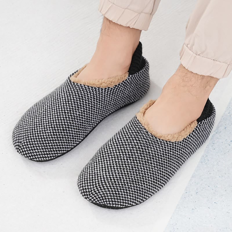 Flauschige Hausschuhsocken in Übergröße (2 Paar) - Hellgrau - EU40-43 (US7-9) - image 5