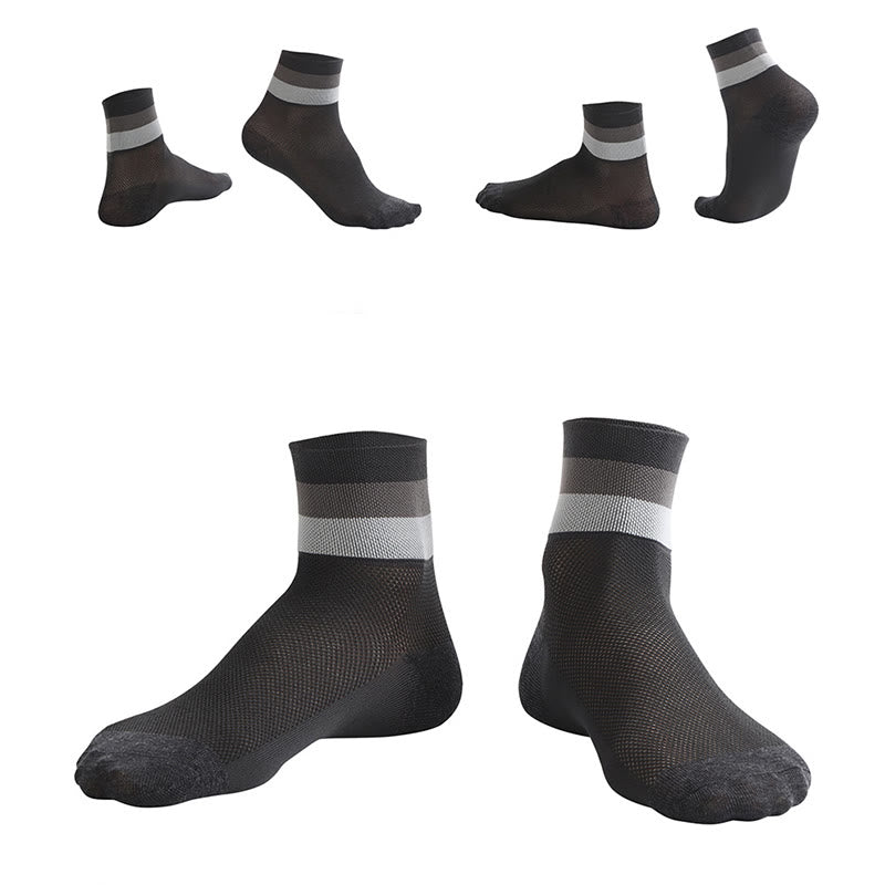 Atmungsaktive Viertelsocken in Bonbonfarben