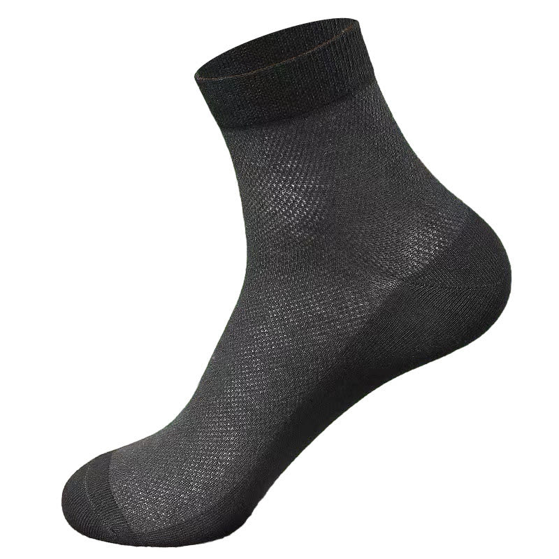 Netz-Viertel-Socken in Übergröße (10 Paar)