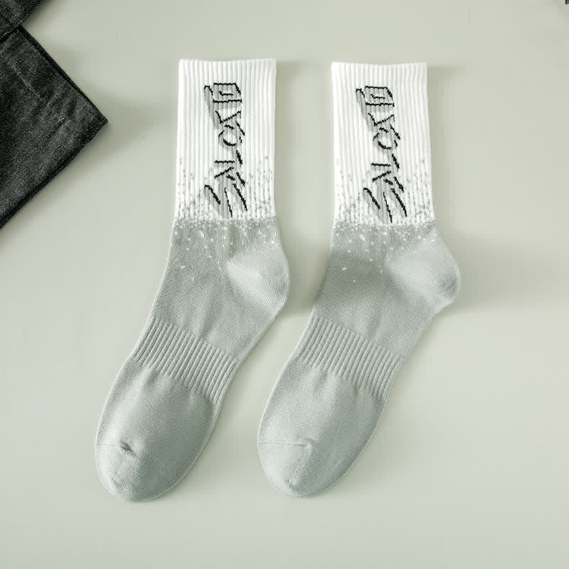 Trendige Crew-Socken in Übergröße (5 Paar)