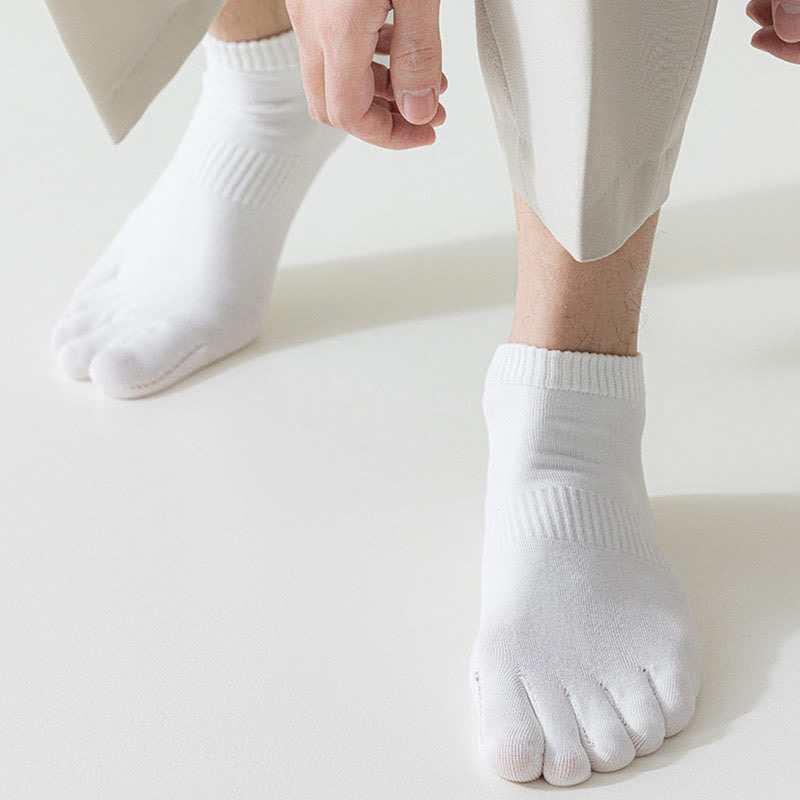 Socken zur Ausrichtung der fünf Zehen in Übergröße (5 Paar)