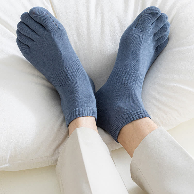 Socken zur Ausrichtung der fünf Zehen in Übergröße (5 Paar)