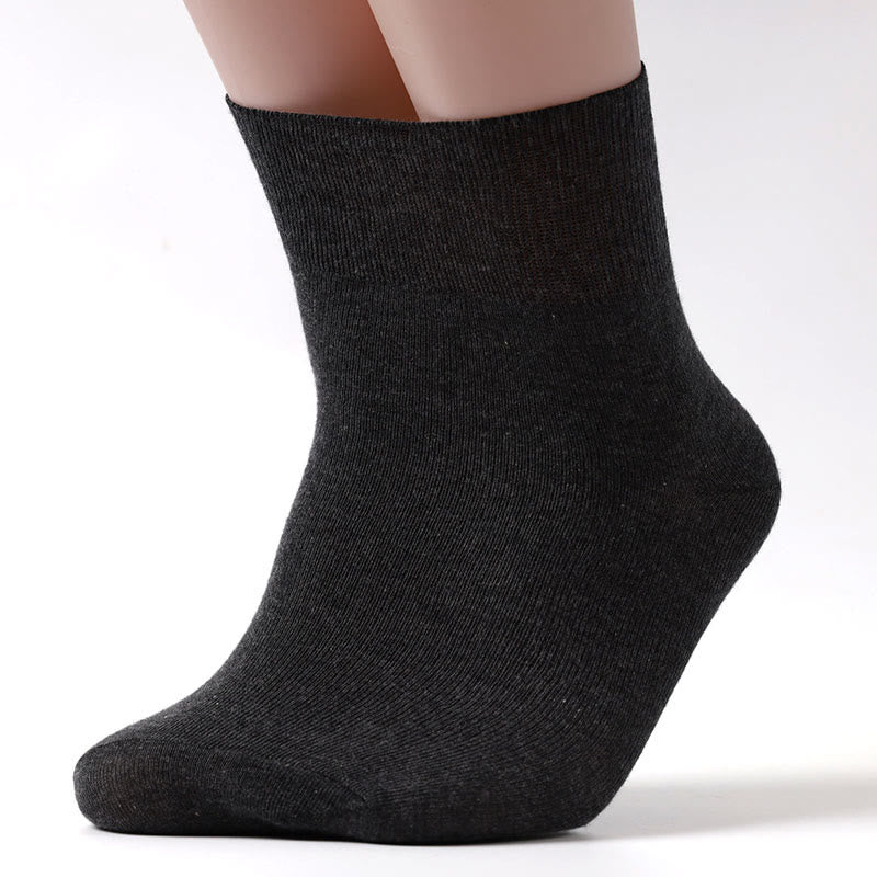 Plus Size-Paket mit nicht bindenden Viertelsocken - 45-50 - Dunkelgrau - 5 Paare - image 7