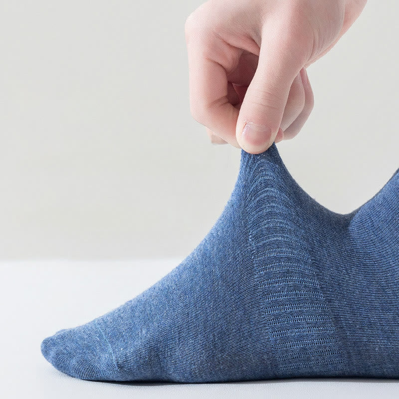 Atmungsaktive Viertelsocken aus weicher Baumwolle in Übergröße (7 Paar)