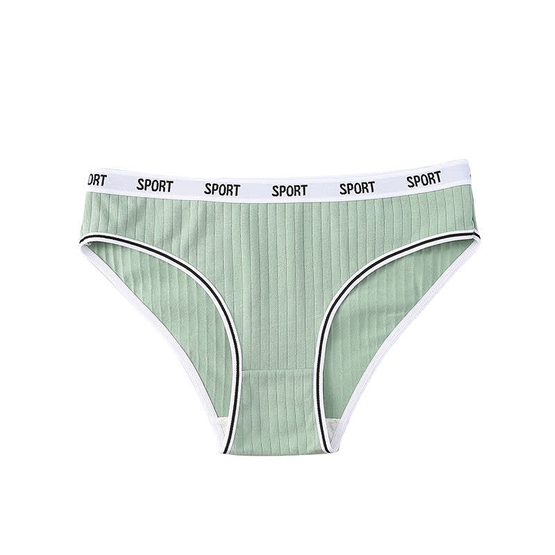 Antibakterielle Baumwollunterwäsche mit hohem Bund (4er-Pack) - Grün - 4XL - image 11
