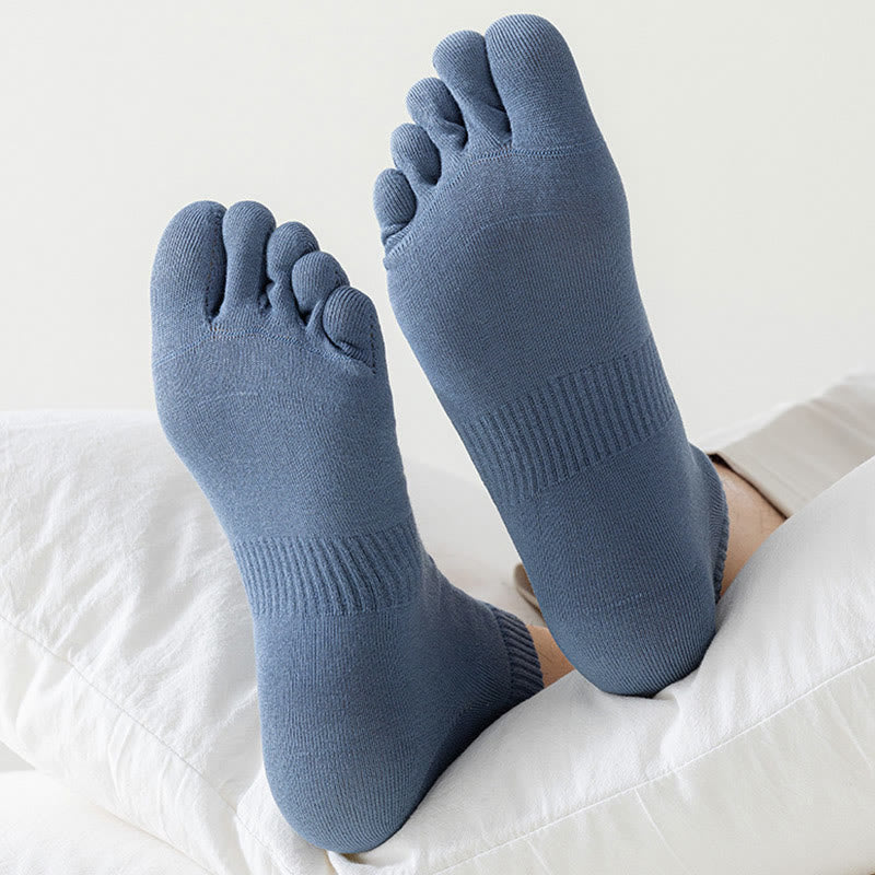 Socken zur Ausrichtung der fünf Zehen in Übergröße (5 Paar)