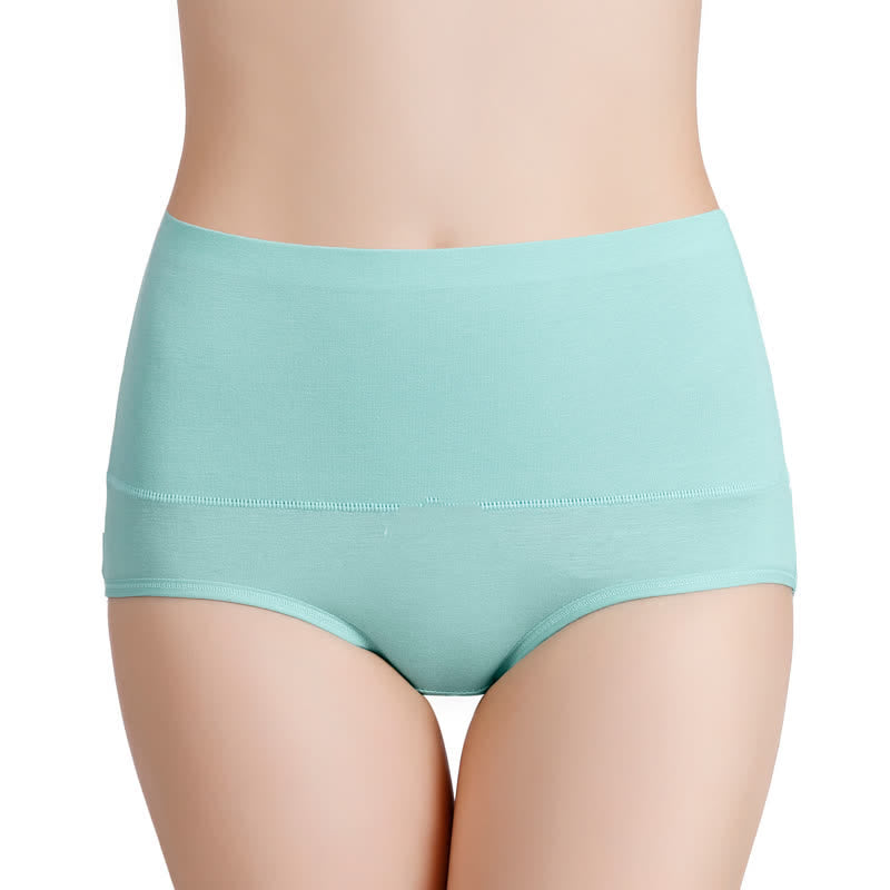 Bequeme Höschen mit hoher Taille in Übergröße (4er-Pack)