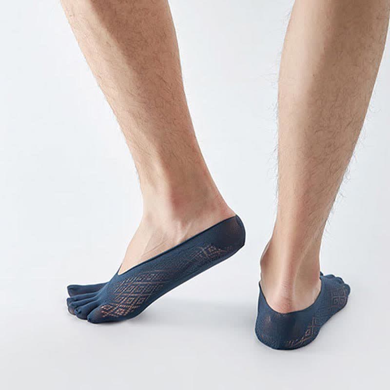 Socken zur Ausrichtung der fünf Zehen in Übergröße (6 Paar)