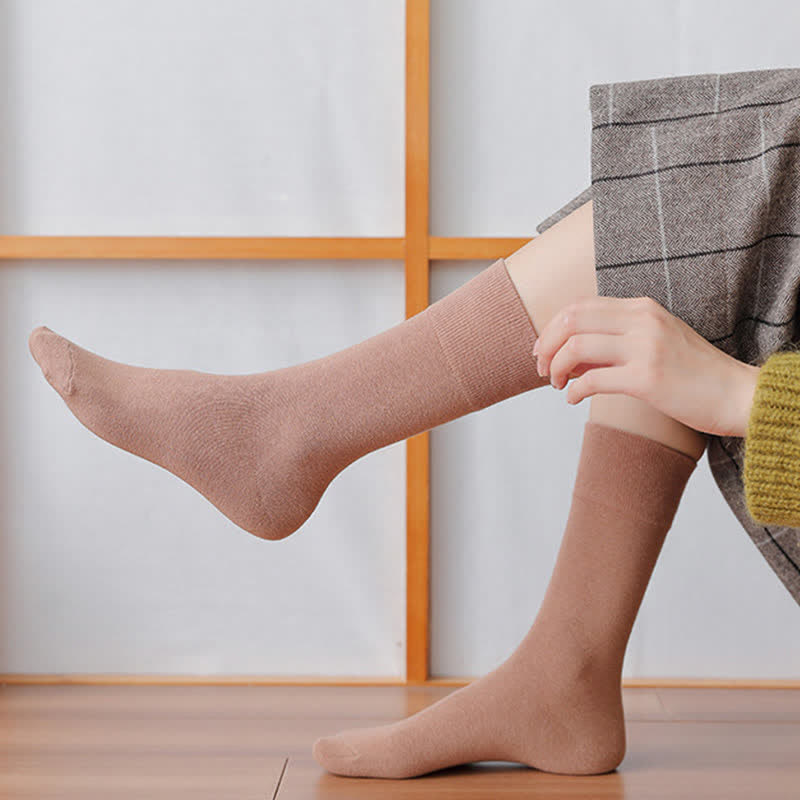 Weiche, strapazierfähige Crew-Socken in Übergröße (8 Paar) - image 7