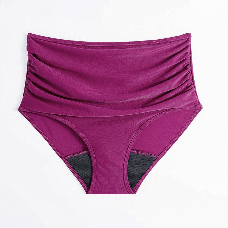 Dreieckiger Slip mit hohem Bund - Lila - 6XL - image 3