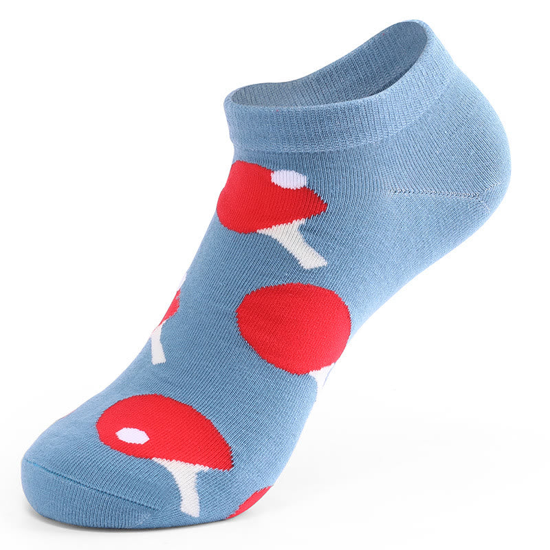 Knöchelsocken in Übergröße mit Farbkontrasten (5 Paar)