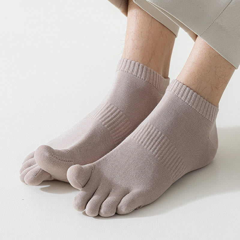 Socken zur Ausrichtung der fünf Zehen in Übergröße (5 Paar)