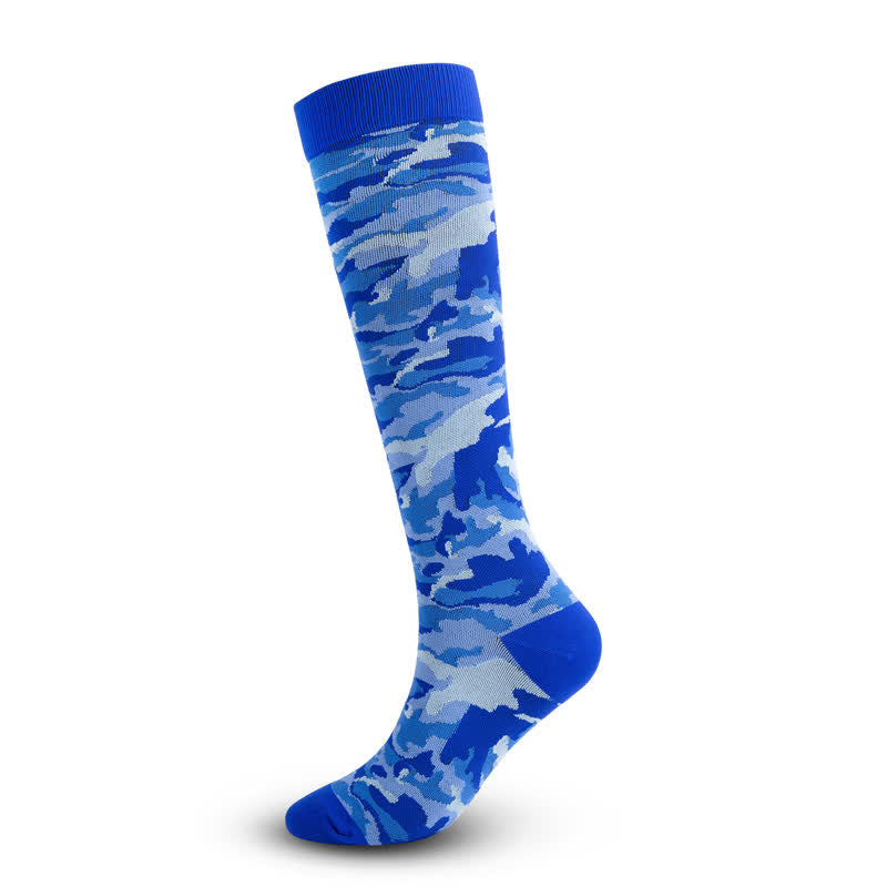 Kompressionsstrümpfe mit Camouflage-Muster (3 Paar)