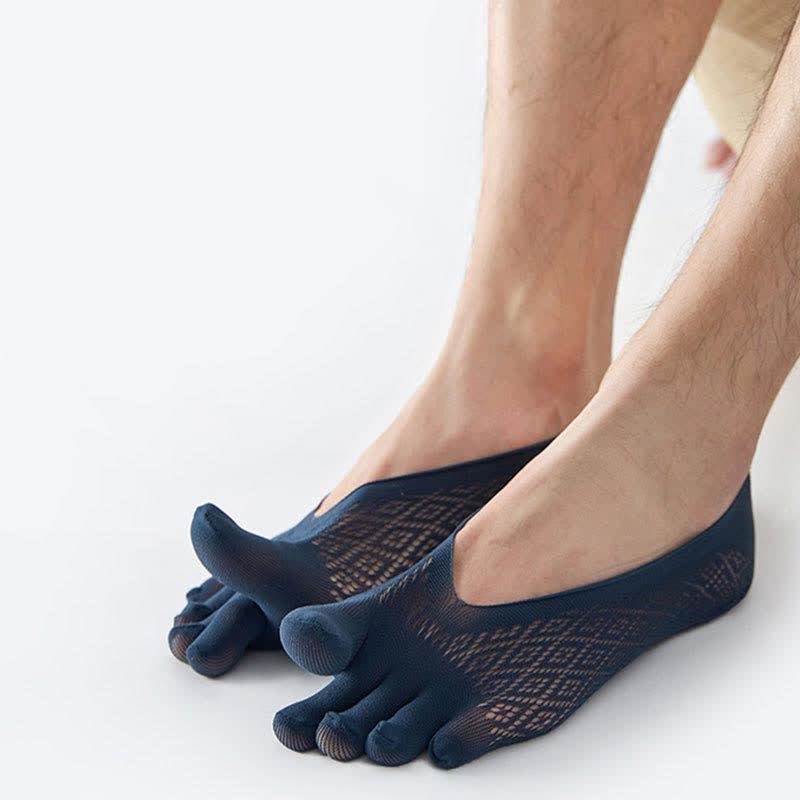Socken zur Ausrichtung der fünf Zehen in Übergröße (6 Paar)