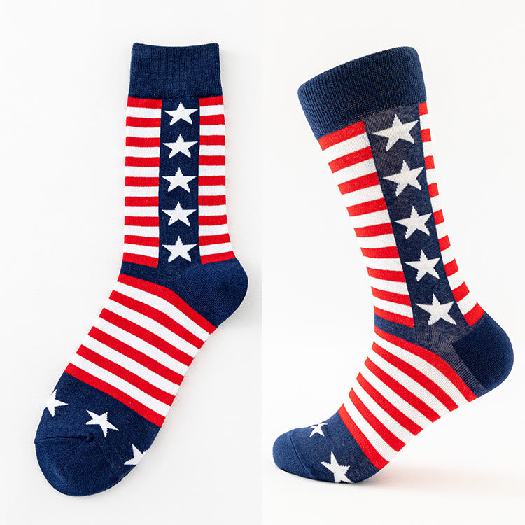 USA Stars Stripes Crew Socks (6 Paar) - image 7