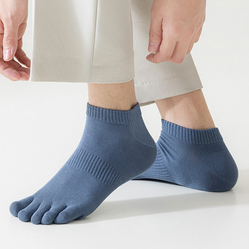 Socken zur Ausrichtung der fünf Zehen in Übergröße (5 Paar)