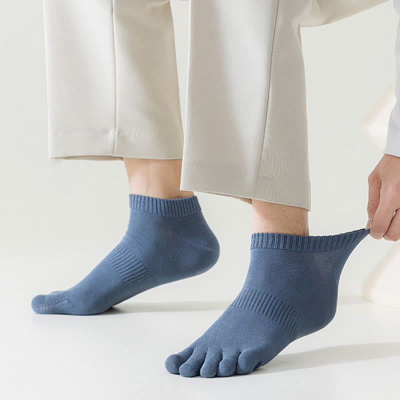 Socken zur Ausrichtung der fünf Zehen in Übergröße (5 Paar)