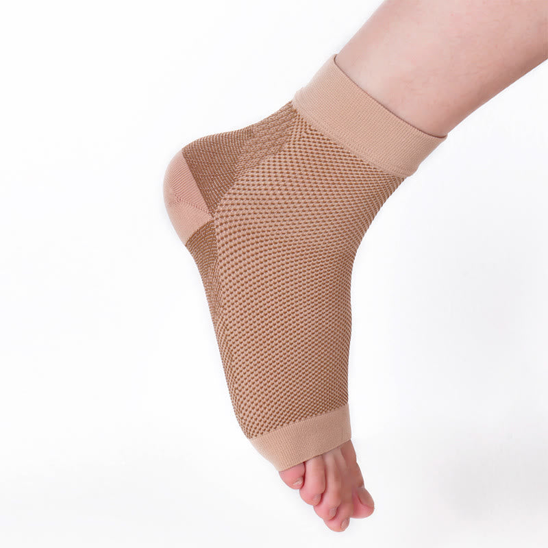 Knöchelbandage mit Fußstütze und Schutz in Übergröße