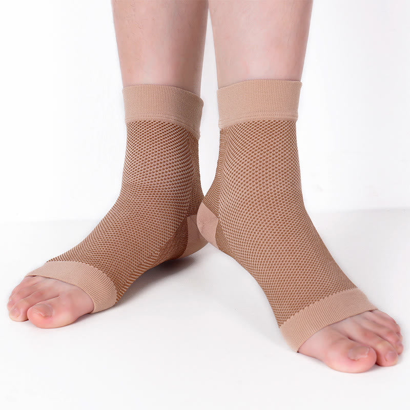 Knöchelbandage mit Fußstütze und Schutz in Übergröße